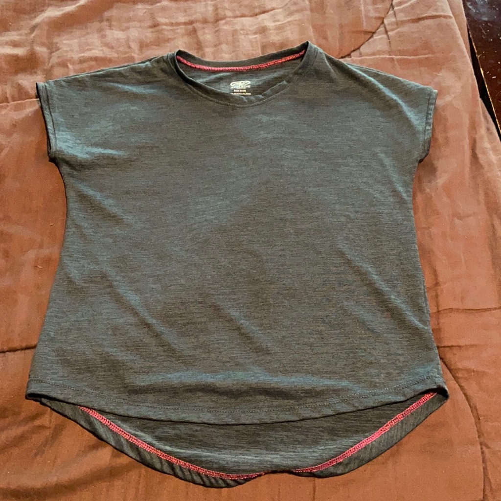 Girls Athletic Top By Athletic Works Brand Euc